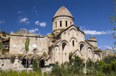 Oskvank Kirche in Erzurum, Türkei